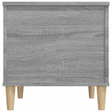 ZNTS Coffee Table Grey Sonoma 60x44.5x45 cm Engineered Wood 819570