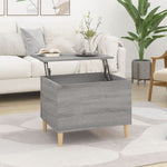 ZNTS Coffee Table Grey Sonoma 60x44.5x45 cm Engineered Wood 819570