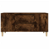 ZNTS TV Cabinet Smoked Oak 102x44.5x50 cm Engineered Wood 819601