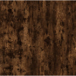 ZNTS TV Cabinet Smoked Oak 102x44.5x50 cm Engineered Wood 819601