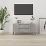 ZNTS TV Cabinet Grey Sonoma 102x44.5x50 cm Engineered Wood 819610