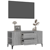 ZNTS TV Cabinet Grey Sonoma 102x44.5x50 cm Engineered Wood 819610