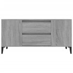 ZNTS TV Cabinet Grey Sonoma 102x44.5x50 cm Engineered Wood 819610