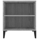 ZNTS TV Cabinet Grey Sonoma 102x44.5x50 cm Engineered Wood 819610