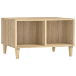 ZNTS Coffee Table Sonoma Oak 60x50x36.5 cm Engineered Wood 821031