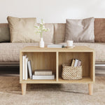 ZNTS Coffee Table Sonoma Oak 60x50x36.5 cm Engineered Wood 821031