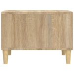 ZNTS Coffee Table Sonoma Oak 60x50x36.5 cm Engineered Wood 821031
