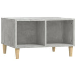 ZNTS Coffee Table Concrete Grey 60x50x36.5 cm Engineered Wood 821032