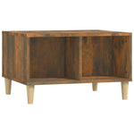 ZNTS Coffee Table Smoked Oak 60x50x36.5 cm Engineered Wood 821033