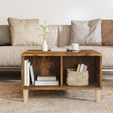 ZNTS Coffee Table Smoked Oak 60x50x36.5 cm Engineered Wood 821033