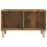 ZNTS Coffee Table Smoked Oak 60x50x36.5 cm Engineered Wood 821033