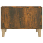 ZNTS Coffee Table Smoked Oak 60x50x36.5 cm Engineered Wood 821033