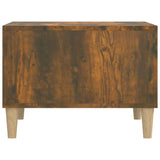 ZNTS Coffee Table Smoked Oak 60x50x36.5 cm Engineered Wood 821033