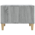ZNTS Coffee Table Grey Sonoma 60x50x36.5 cm Engineered Wood 821034