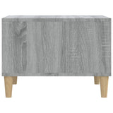 ZNTS Coffee Table Grey Sonoma 60x50x36.5 cm Engineered Wood 821034