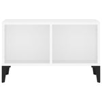 ZNTS Coffee Table White 60x50x36.5 cm Engineered Wood 821036
