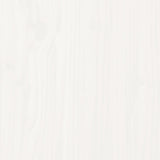 ZNTS Composter White 82.5x82.5x99.5 cm Solid Wood Pine 823816