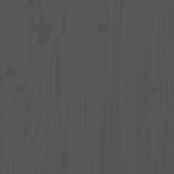 ZNTS Garden Storage Box Grey 115x49x60 cm Solid Wood Pine 823838