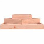 ZNTS Planter 83x83x27 cm Solid Wood Douglas 823883