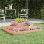 ZNTS Planter 83x83x27 cm Solid Wood Douglas 823883