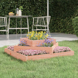 ZNTS Planter 83x83x27 cm Solid Wood Douglas 823883