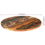 ZNTS Table Top 60x cm Solid Wood Reclaimed 351551