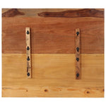ZNTS Table Top 80x70x cm Solid Wood Reclaimed 351562