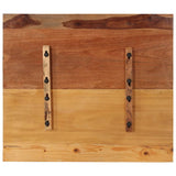 ZNTS Table Top 80x70x cm Solid Wood Reclaimed 351562