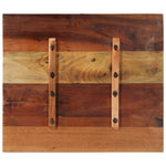 ZNTS Table Top 70x60x cm Solid Wood Reclaimed 351566
