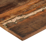 ZNTS Table Top 90x60x cm Solid Wood Reclaimed 351568