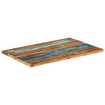 ZNTS Table Top 90x60x cm Solid Wood Reclaimed 351568