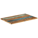 ZNTS Table Top 90x60x cm Solid Wood Reclaimed 351568