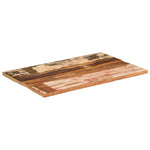 ZNTS Table Top 90x60x cm Solid Wood Reclaimed 351568