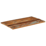ZNTS Table Top 100x60x cm Solid Wood Reclaimed 351569