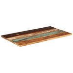ZNTS Table Top 100x60x cm Solid Wood Reclaimed 351569