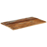 ZNTS Table Top 100x60x cm Solid Wood Reclaimed 351569