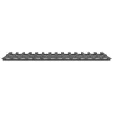 ZNTS Bed Frame without Mattress Grey 90x200 cm Solid Wood Pine 824550