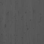 ZNTS Wall Headboard Grey 206x3x91.5 cm Solid Wood Pine 824670