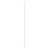 ZNTS Wall Headboard White 166x3x91.5 cm Solid Wood Pine 824699