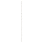 ZNTS Wall Headboard White 141x3x91.5 cm Solid Wood Pine 824709