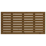 ZNTS Wall Headboard Honey Brown 146x3x63 cm Solid Wood Pine 824736