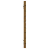 ZNTS Wall Headboard Honey Brown 146x3x63 cm Solid Wood Pine 824736