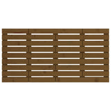 ZNTS Wall Headboard Honey Brown 156x3x63 cm Solid Wood Pine 824741