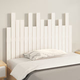ZNTS Wall Headboard White 108x3x80 cm Solid Wood Pine 824774