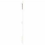 ZNTS Wall Headboard White 127.5x3x110 cm Solid Wood Pine 824939