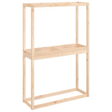 ZNTS Tire Rack 120x40x180 cm Solid Wood Pine 825003