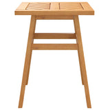 ZNTS Side Table 45x45x60 cm Solid Wood Acacia 362229