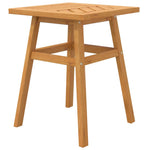 ZNTS Side Table 45x45x60 cm Solid Wood Acacia 362229