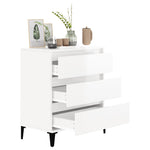 ZNTS Sideboard High Gloss White 60x35x70 cm Engineered Wood 823050