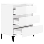 ZNTS Sideboard High Gloss White 60x35x70 cm Engineered Wood 823050
